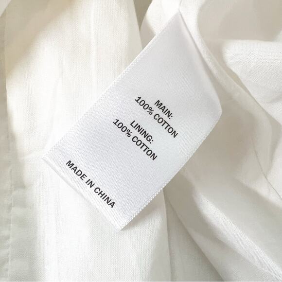 Aje Fallingwater Gathered Mini Dress Ivory Size 4 NWT - Picture 12 of 14